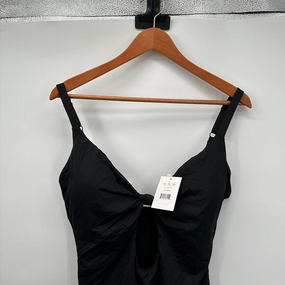 ANDIE SWIM NWT Santorini One Piece in Black // XXXL - Picture 6 of 15